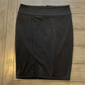 Kardashian Kollection Black Pencil Skirt - XL